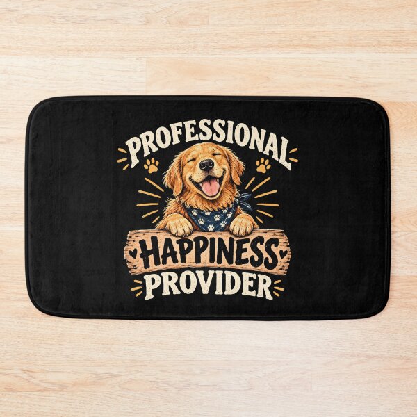 Item preview, Professional Happiness Provider Golden Retriever designed and sold by monika-arthing.