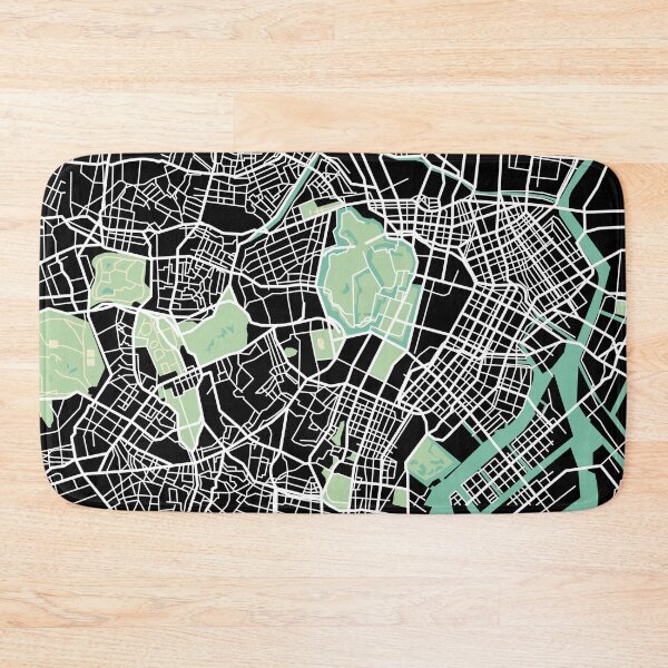 Item preview, Tokyo Map Japan Asia Souvenir designed and sold by MapsByLeo.
