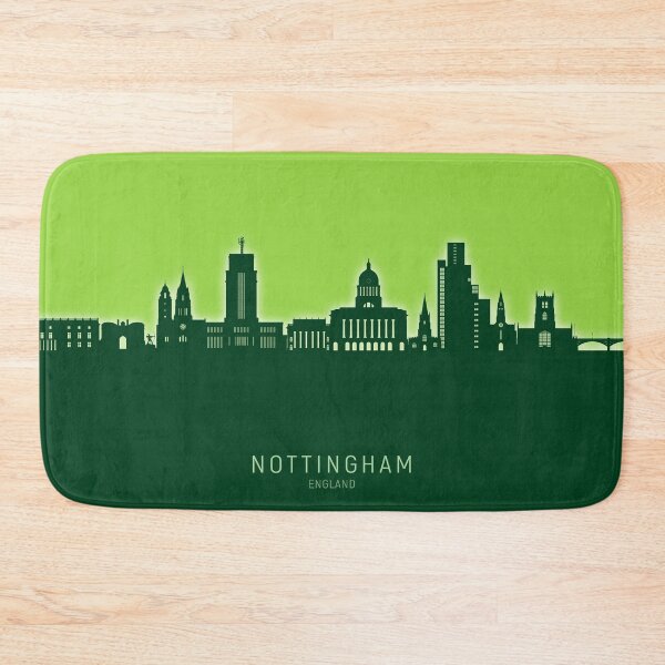 Item preview, Nottingham England Skyline designed and sold by ArtPrints.