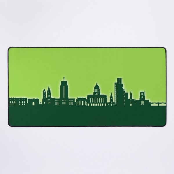 Artikelvorschau, Skyline von Nottingham, England entworfen und verkauft von ArtPrints.