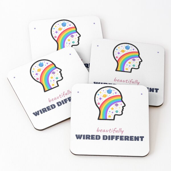 Item preview, Beautifully Wired Different Neurodiversity Shirt designed and sold by TheVillageClassroom.