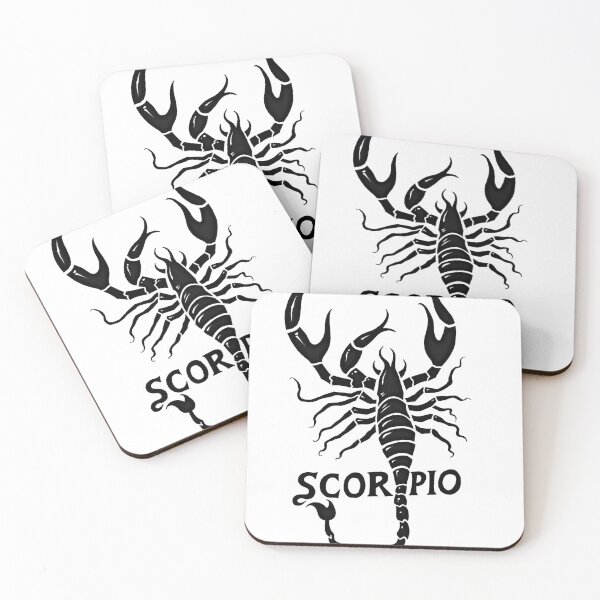 Item preview, Scorpio Dark Pool Mysteries Tattoo Flash Design designed and sold by Qubivibe.