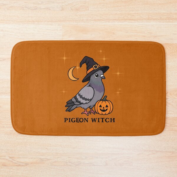 Item preview,  Pigeon Halloween – Funny Cute Witch Pigeon designed and sold by WikaKowalczyk.