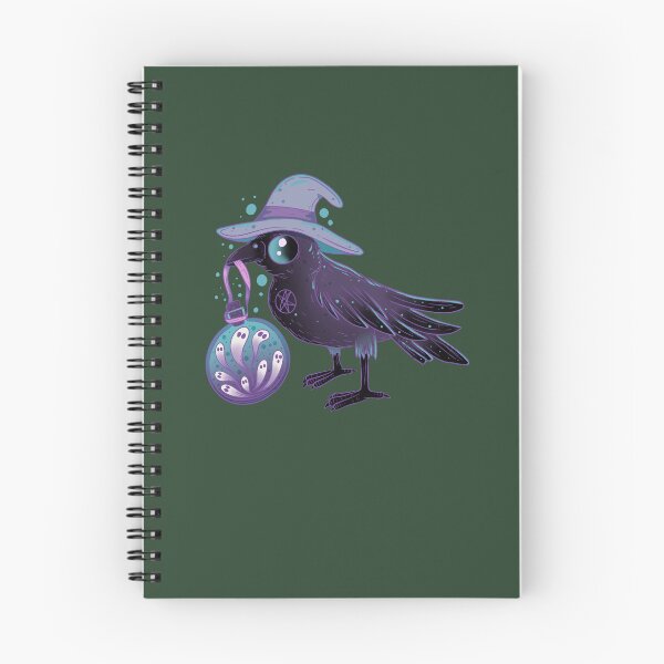Item preview, Witchy crow Oversized T-Shirt designed and sold by Vinacreationsy.