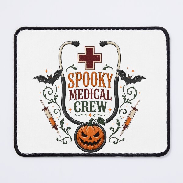 Item preview, Spooky Medical Crew Halloween Hospital Nurse Team designed and sold by BernoNickel.
