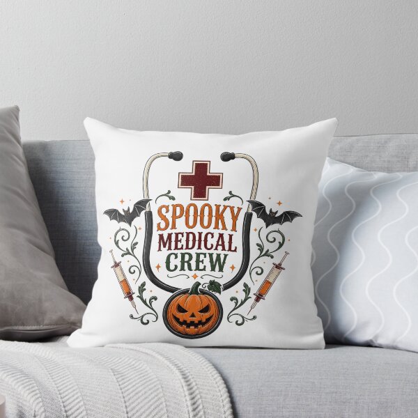 Item preview, Spooky Medical Crew Halloween Hospital Nurse Team designed and sold by BernoNickel.