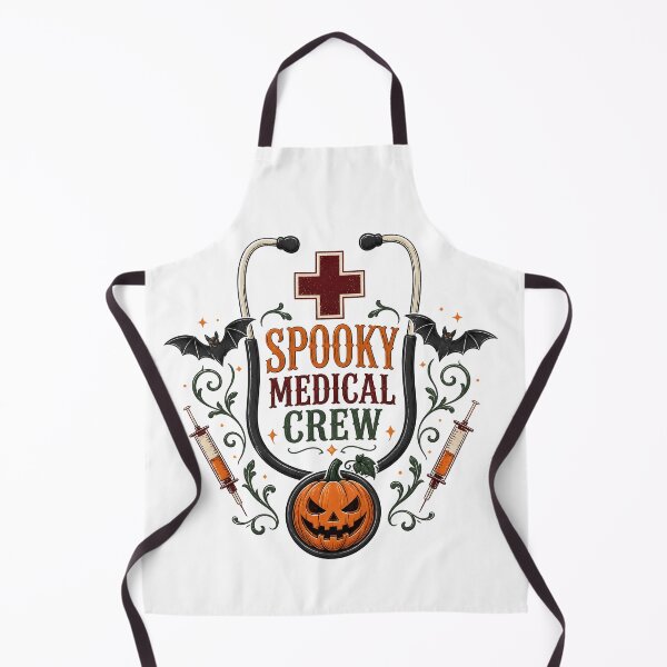 Item preview, Spooky Medical Crew Halloween Hospital Nurse Team designed and sold by BernoNickel.