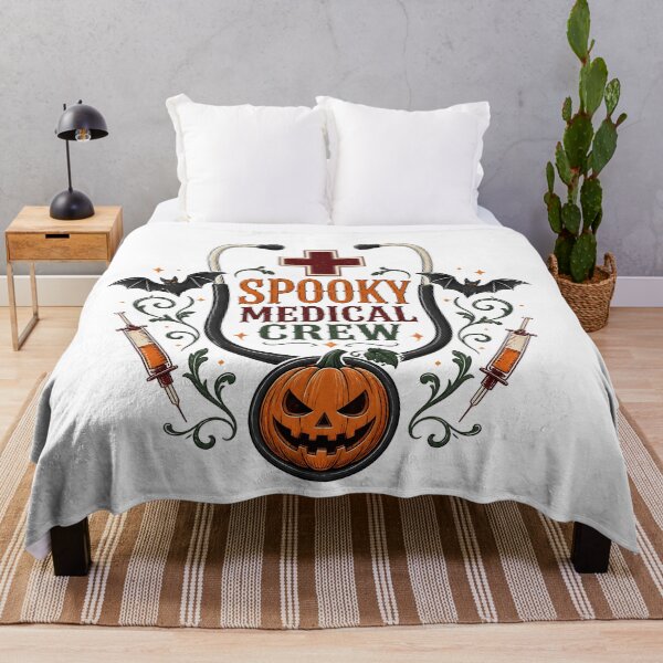 Item preview, Spooky Medical Crew Halloween Hospital Nurse Team designed and sold by BernoNickel.