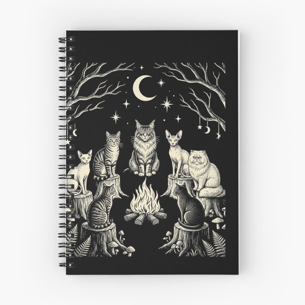 Item preview, Vintage Cat Ritual Support Your Local Coven Cat Moon Gothic designed and sold by w66aboo.