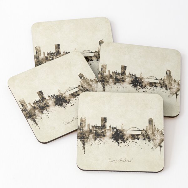 Item preview, Sunderland England Skyline designed and sold by ArtPrints.