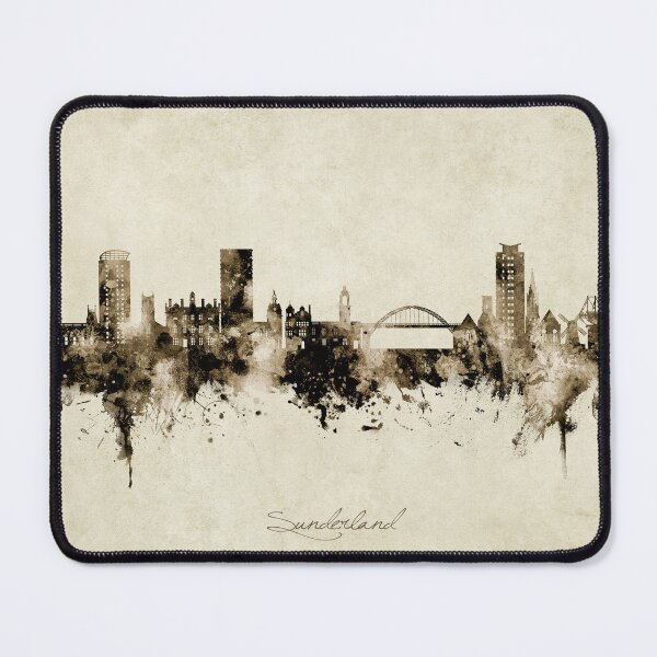 Item preview, Sunderland England Skyline designed and sold by ArtPrints.