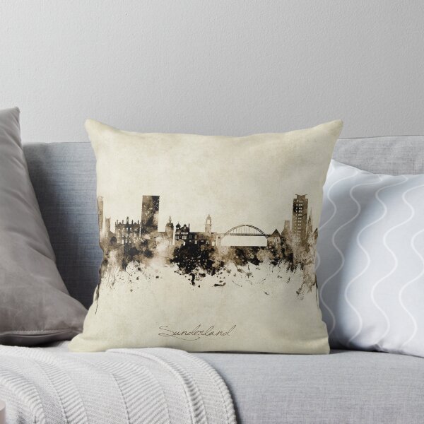 Item preview, Sunderland England Skyline designed and sold by ArtPrints.