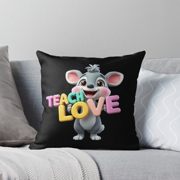 Item preview, Teach Love - cartoon mouse designed and sold by Stefrait-7.