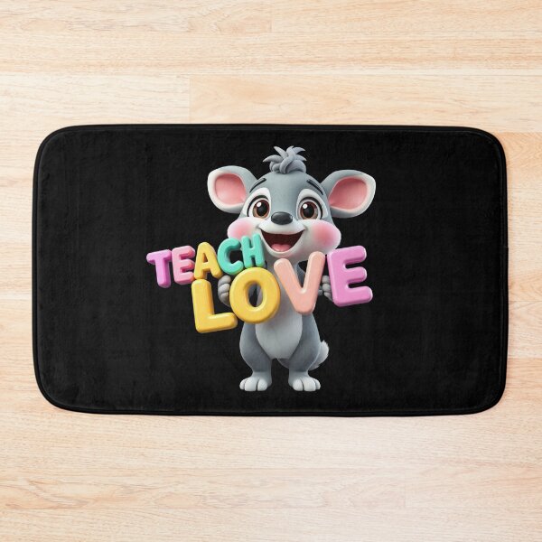Item preview, Teach Love - cartoon mouse designed and sold by Stefrait-7.