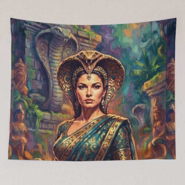 Item preview, Cobra Woman Adventure Fine Art Tribute designed and sold by Art's Diner.