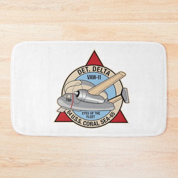 Item preview, US Navy VAW-11 Detachment Delta USS Coral Sea E-1 Tracer Patch Emblem    designed and sold by CharlieDesings.
