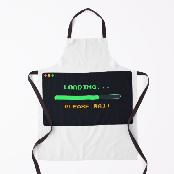 Item preview, Loading Please Wait Retro Computer Shirt designed and sold by Undersung37.