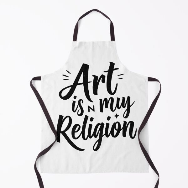Item preview, Art Is My Religion - Minimalist Tattoo Flash Typography designed and sold by Qubivibe.