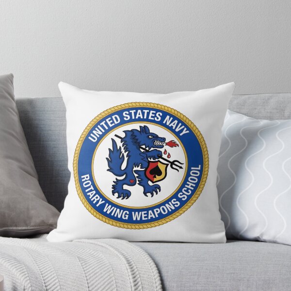 Item preview, US Navy Rotary Wing Weapons School SEAWOLVES Emblem    designed and sold by CharlieDesings.