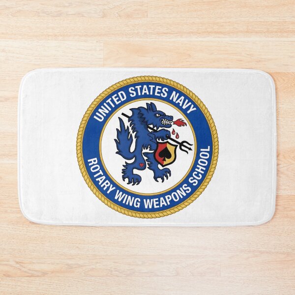 Item preview, US Navy Rotary Wing Weapons School SEAWOLVES Emblem    designed and sold by CharlieDesings.