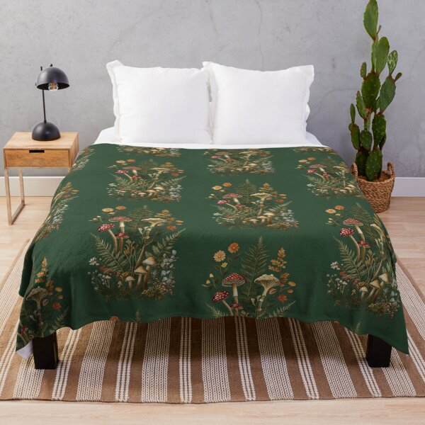 Item preview, Witchy Woodland Mushrooms and Plants Oversized T-Shirt designed and sold by Vinacreationsy.