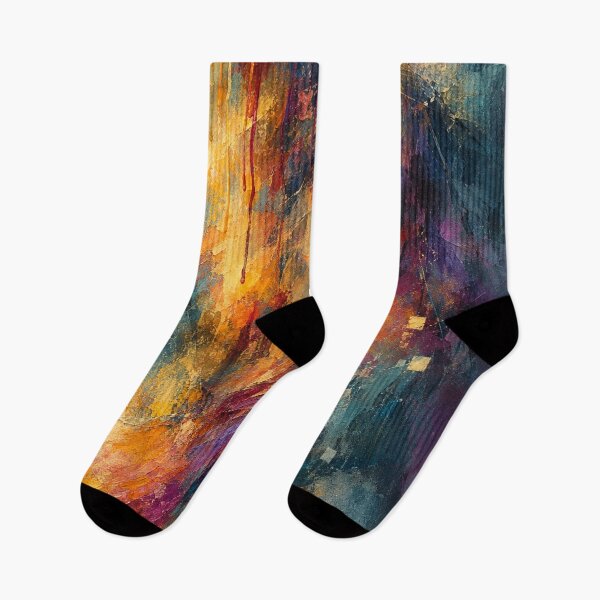 Item preview, Whispers of Gold - Abstract Female Portrait Teal & Orange designed and sold by Joey Santiago.