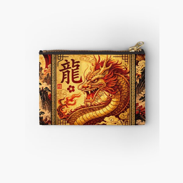 Item preview, Year of the Dragon Chinese Zodiac Lunar New Year Art designed and sold by Fei Long Design Hub.