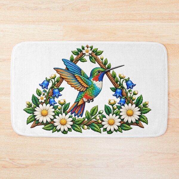 Item preview, Cute Colourful Birdie in basket of flower for nature and flowers lovers designed and sold by Afnan Store.