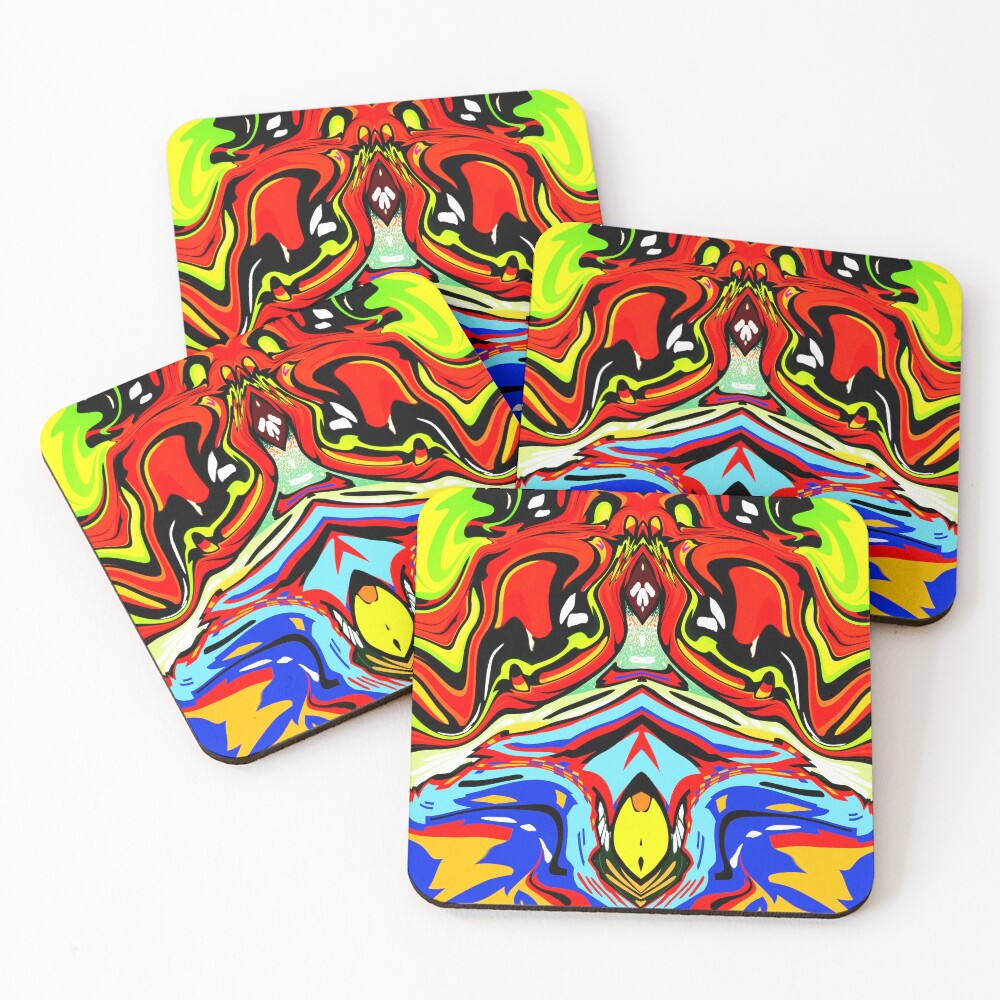 Item preview, Coasters (Set of 4) designed and sold by PrimoskyStudio.
