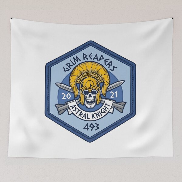Item preview, USAF 493rd Grim Reapers Exercise Astral Knight 2021 Patch Emblem    designed and sold by CharlieDesings.