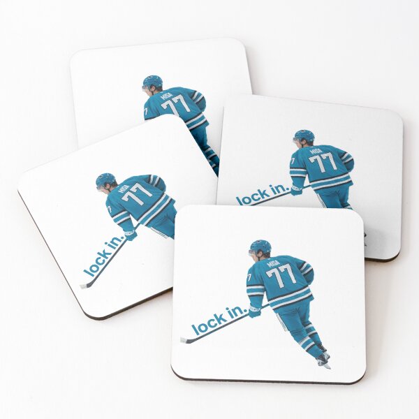 Item preview, Michael Misa 'lock in.' Motivational Cutout | San Jose Sharks designed and sold by Ferne Reacts.