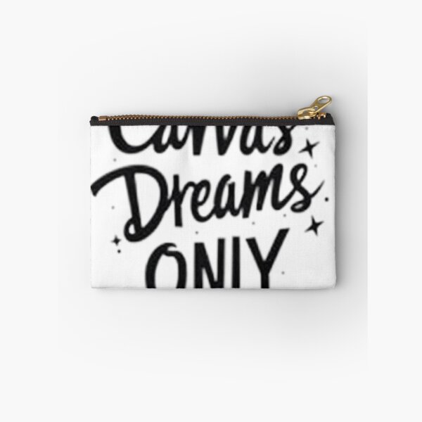 Item preview, Canvas Dreams Only | Minimalist Hand Lettering Art designed and sold by Qubivibe.