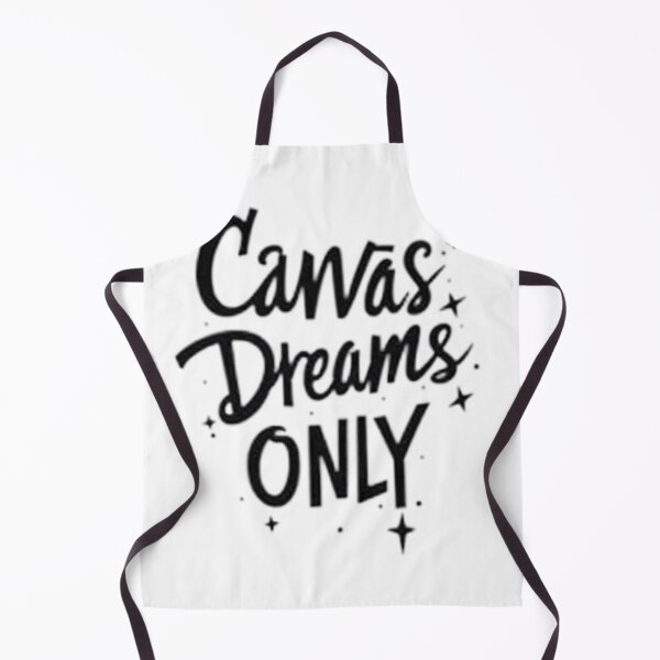 Item preview, Canvas Dreams Only | Minimalist Hand Lettering Art designed and sold by Qubivibe.