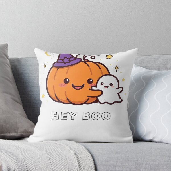 Item preview, Hey Boo Cute Pumpkin Ghost Halloween Design designed and sold by FYANSU.