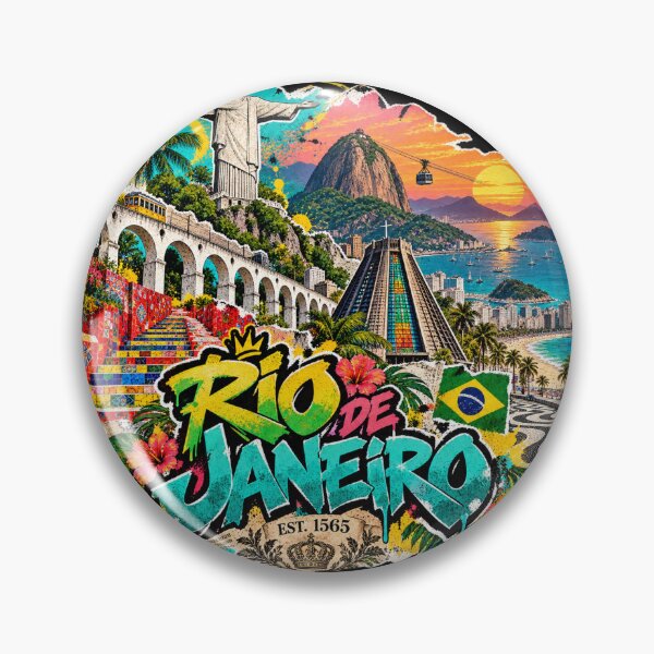 Item preview, Rio de Janeiro — Tropical Soul & Urban Heritage designed and sold by URBIVO.