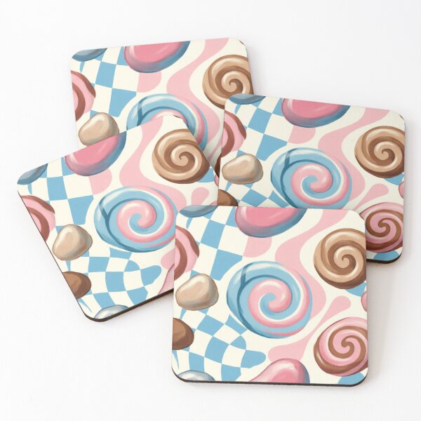 Item preview, Pastel Candy Swirl Pattern for Sweet Aesthetic Lovers designed and sold by PunchDrop.