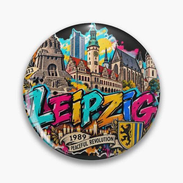 Item preview, Leipzig — Colorful Streets, Historic Spirit designed and sold by URBIVO.