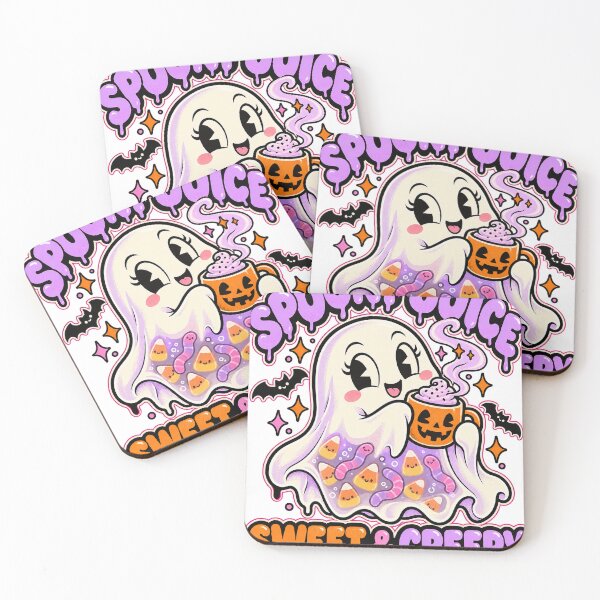 Item preview, Spooky Juice Cute Ghost Halloween T-Shirt Design - Sweet & Creepy designed and sold by KIDEnia.