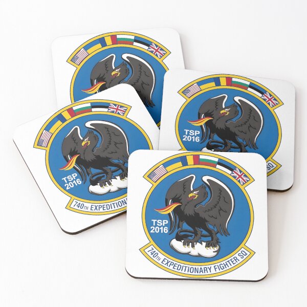 Item preview, USAF 740th Expeditionary Fighter Squadron TSP 2018 Theater Security Package Patch Emblem    designed and sold by CharlieDesings.