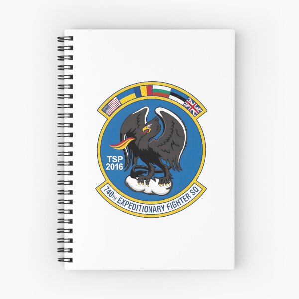 Item preview, USAF 740th Expeditionary Fighter Squadron TSP 2018 Theater Security Package Patch Emblem    designed and sold by CharlieDesings.