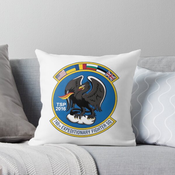 Item preview, USAF 740th Expeditionary Fighter Squadron TSP 2018 Theater Security Package Patch Emblem    designed and sold by CharlieDesings.