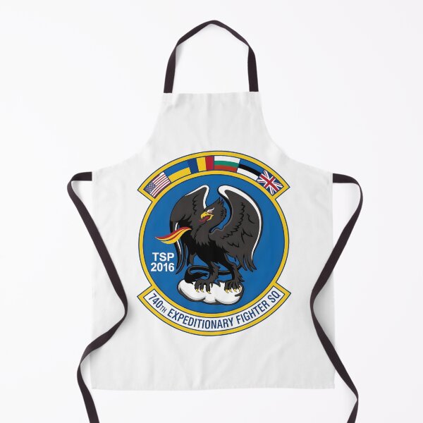 Item preview, Emblema del parche del paquete de seguridad teatral 2018 del 740.º Escuadrón de Caza Expedicionario de la USAF, TSP designed and sold by CharlieDesings.