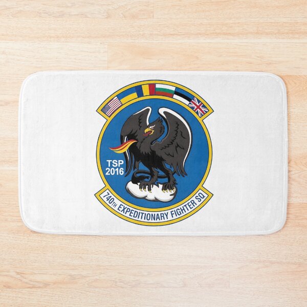 Item preview, USAF 740th Expeditionary Fighter Squadron TSP 2018 Theater Security Package Patch Emblem    designed and sold by CharlieDesings.