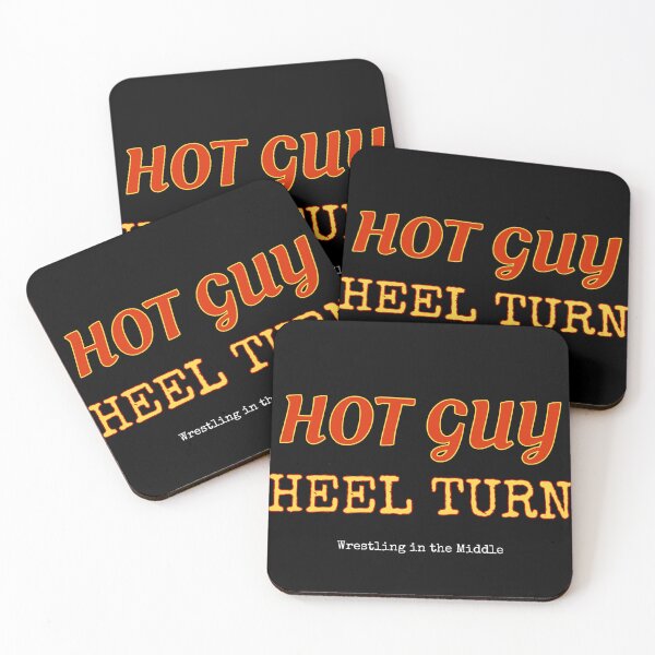 Item preview, "Hot Guy Heel Turn" Wrestling in the Middle Merch designed and sold by WrestlingMiddle.