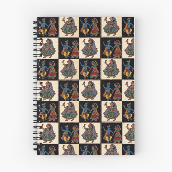 Item preview, Traditional Raas Leela & Gopi Motif Pattern | Indian Art designed and sold by Sakshiartwork.