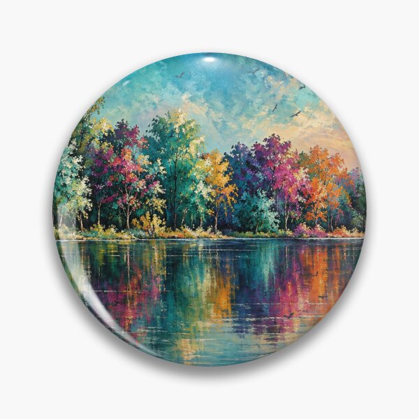 Item preview, Elysian Shorelines Vibrant Fine Art Landscape by Joey Santiago Fine Art designed and sold by Joey Santiago.