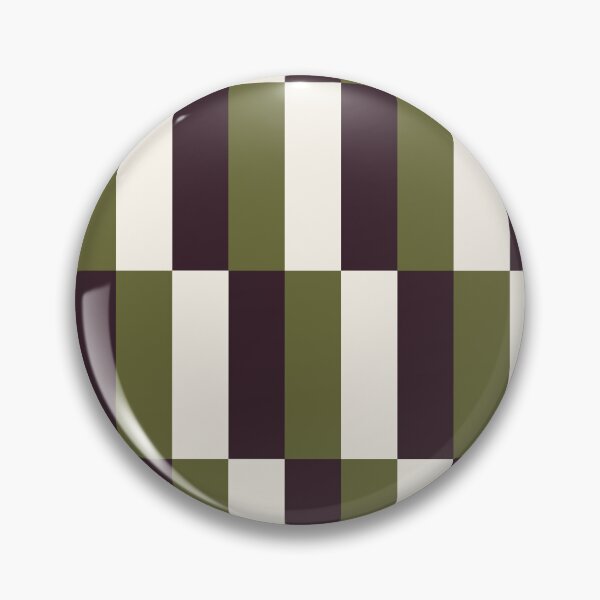 Item preview, Minimal Geometric Rectangles Lines 17 | Stripe Grid Olive Plum Cream designed and sold by MarleneCanto.