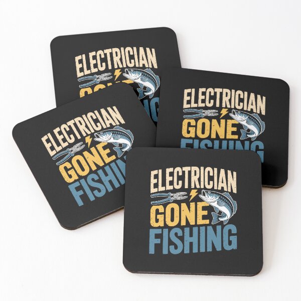 Item preview, Electrician Gone Fishing” designed and sold by jkrphoto.