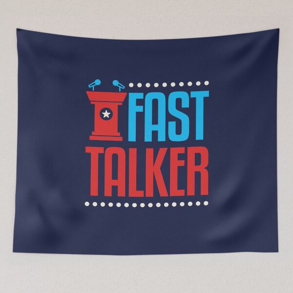Item preview, Fast Talker Debate Team Debater designed and sold by jaygo.