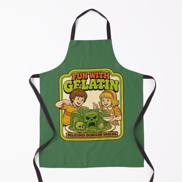 Item preview, Fun With Gelatin Cube Retro 70s DND Monster Dark Humor designed and sold by Dice_Goblin_Studio.
